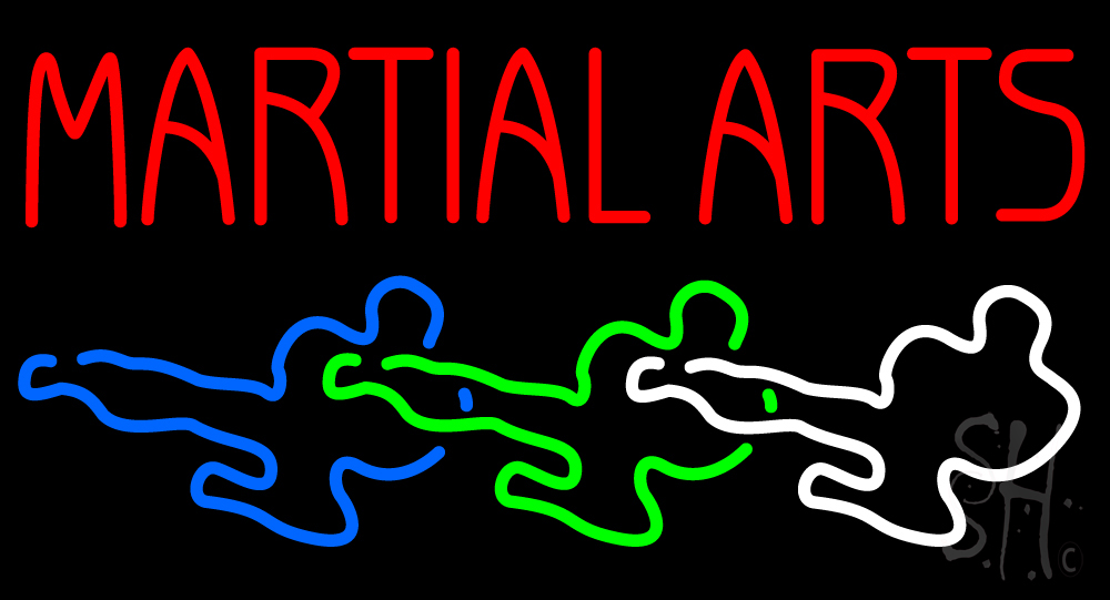 Martial Arts Neon SignSports Neon Signs Every Thing Neon