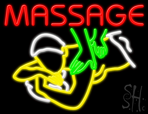 Massage LED Neon Sign - Massage Neon Signs - Everything Neon