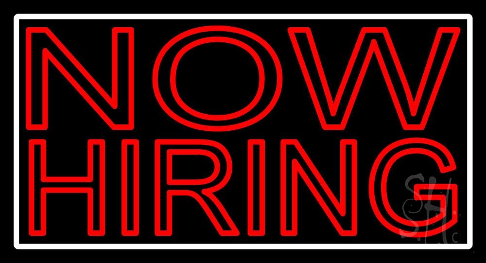 Now Hiring Bar Neon Sign Hiring Neon Signs Every Thing Neon