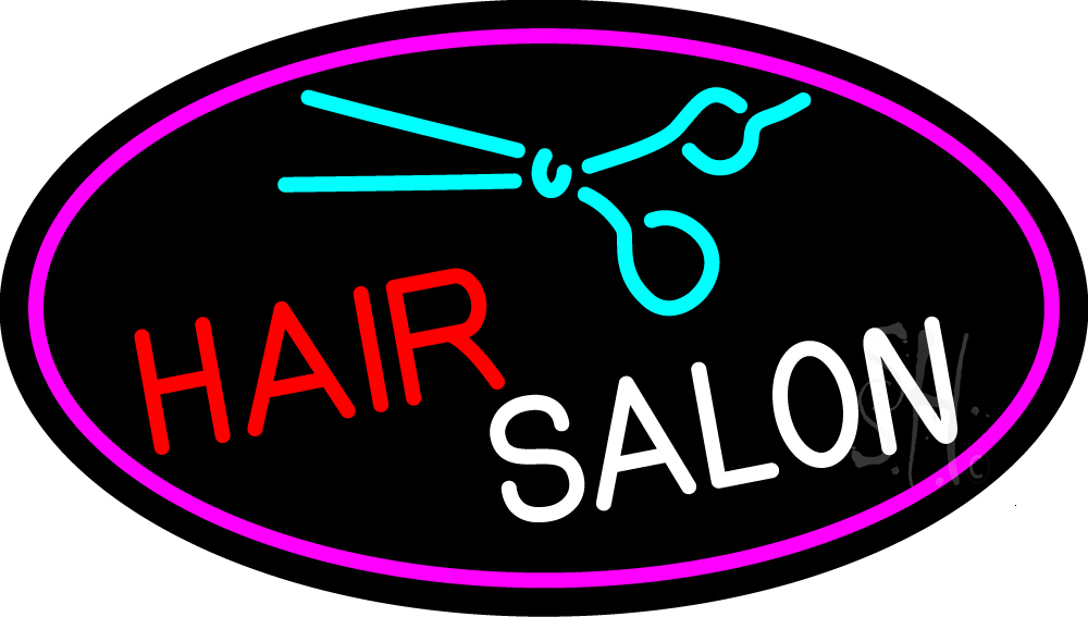 Blue Hair Salon Symbol - wide 2