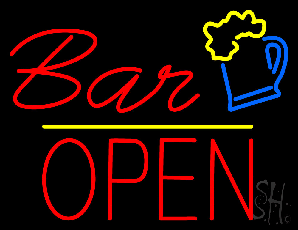 Bar Open Neon Sign Bar Open Neon Signs Every Thing Neon