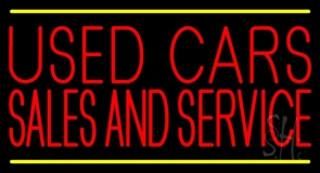 auto sales sign